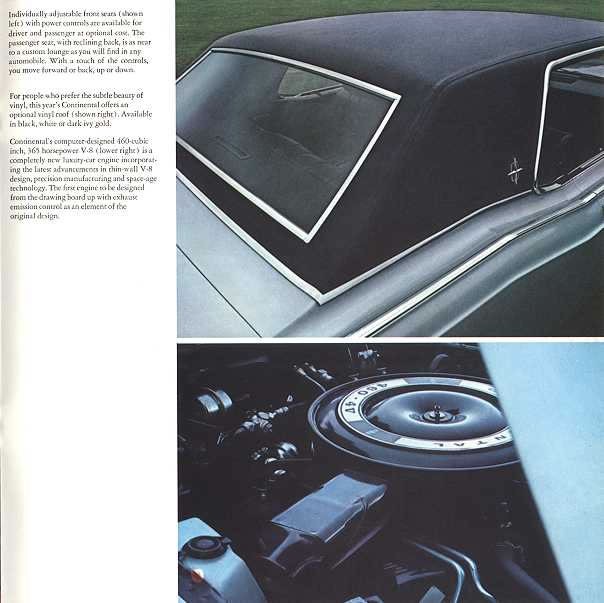 1969 Lincoln Continental Mark III Brochure Page 15